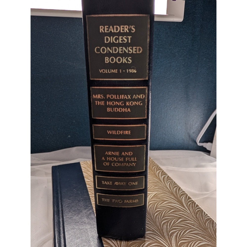 Reader's Digest Condensed Books Lot of 2 Hardcover 1986 1987 Decorative - Picture 2 of 11